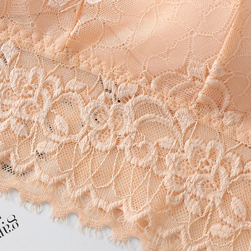 

Women Bras Sexy Lingerie Lace Bralette Top Backless Bra U-Back Underwear with Padded Push Up Brassiere Female Intimates #F