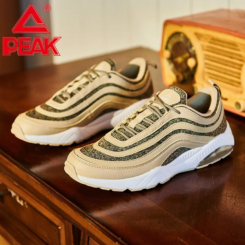 Пиковая спортивная обувь для мужчин Прогулочная в стиле ретро Модная Уличная