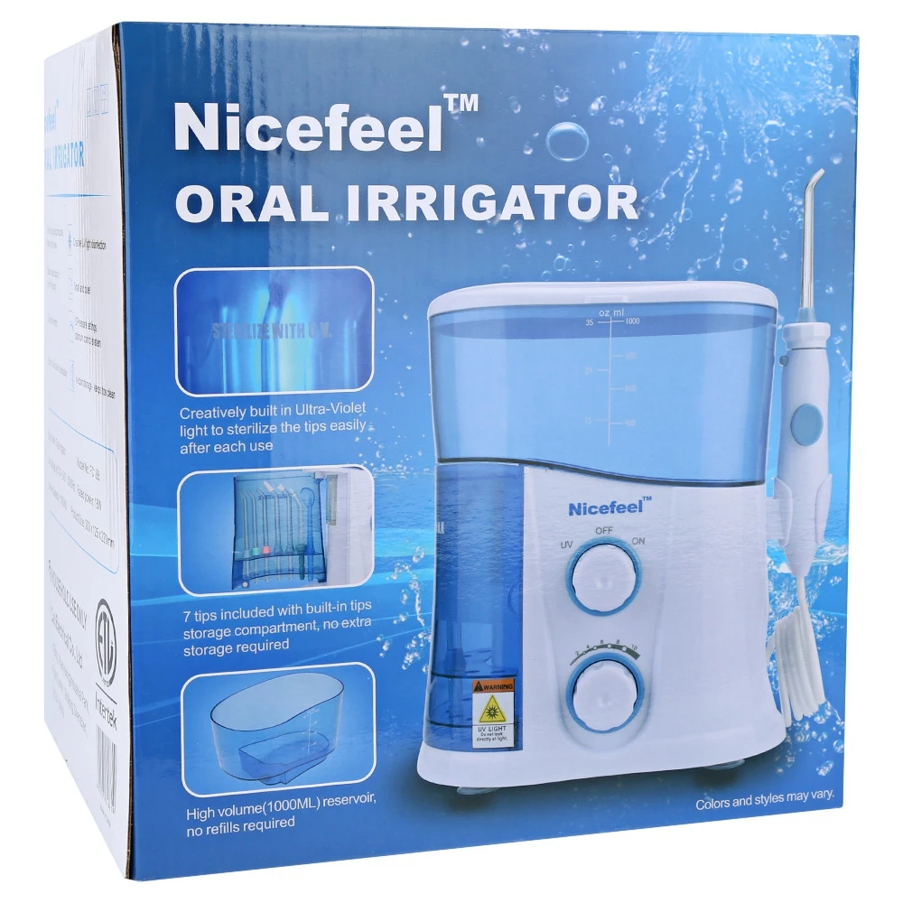 Nicefeel 1000 мл профессиональная зубная нить струя воды Уход за полостью рта