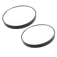 2 pieces 15x magnification makeup mirror travel bathroom wall suction mirrors