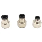 Фитинг для воздушной трубы PCF, латунный соединительный шланг с наружной резьбой 4-12 мм, вставка в 18, 14, 38, 12 дюйма, с внутренней резьбой, 1 шт.