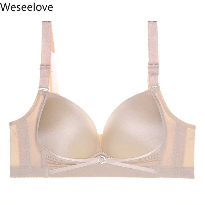

Weseelove Sexy Bra Push Up Bra for Women Soutien Gorge Bralette Hold and Incognito Female Bra Without Underwire New Summer X11-1