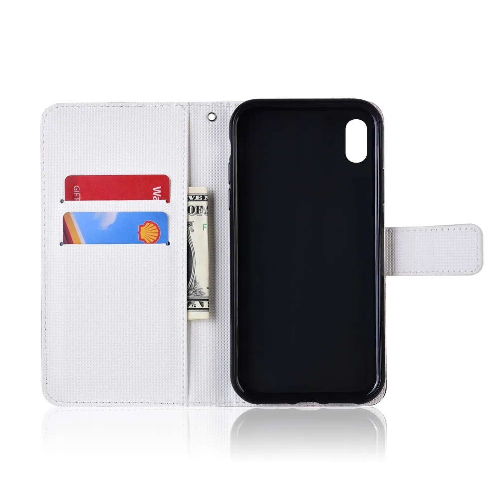 Чехол-книжка с мультяшным бумажником для Huawei P Smart S Z Pro Plus 2019 Honor 9A 9S 9X 9C 8A 8C 8X 8S Prime 7A