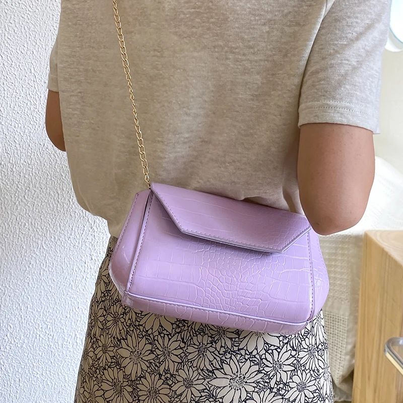 

New Ladies Handbags For Women Bags Fashion Cross Shoulders Packet Messenger Leather Small Square Woman Bag Large Capacity bolsos