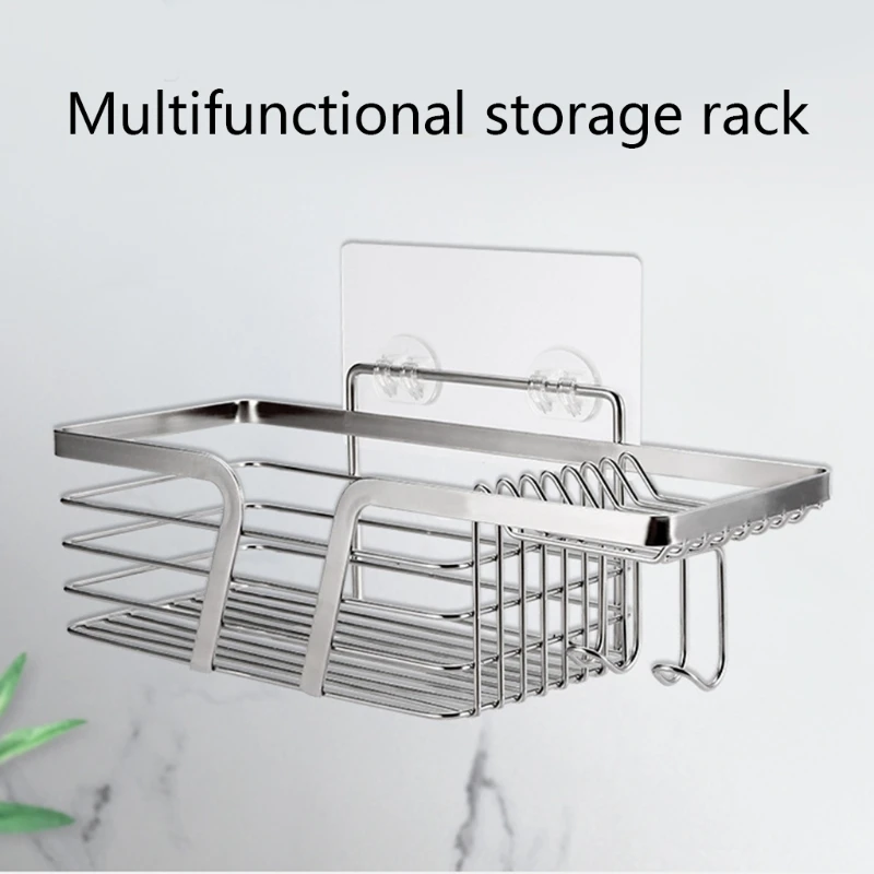 Поднос для хранения в ванную комнату с 2 крючками зубных щеток полый