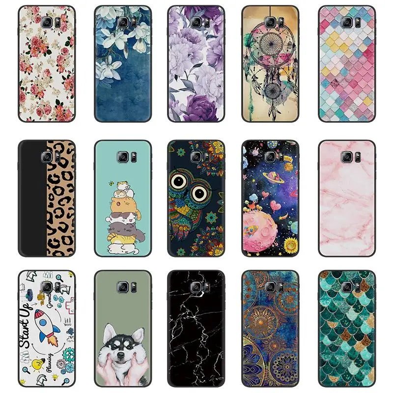 Новое поступление мягкий водонепроницаемый милый чехол для телефона из ТПУ Samsung