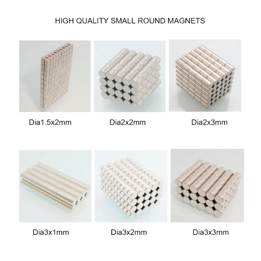 Высокое качество Неодимовые Маленькие Магниты редкоземельные круглые очень
