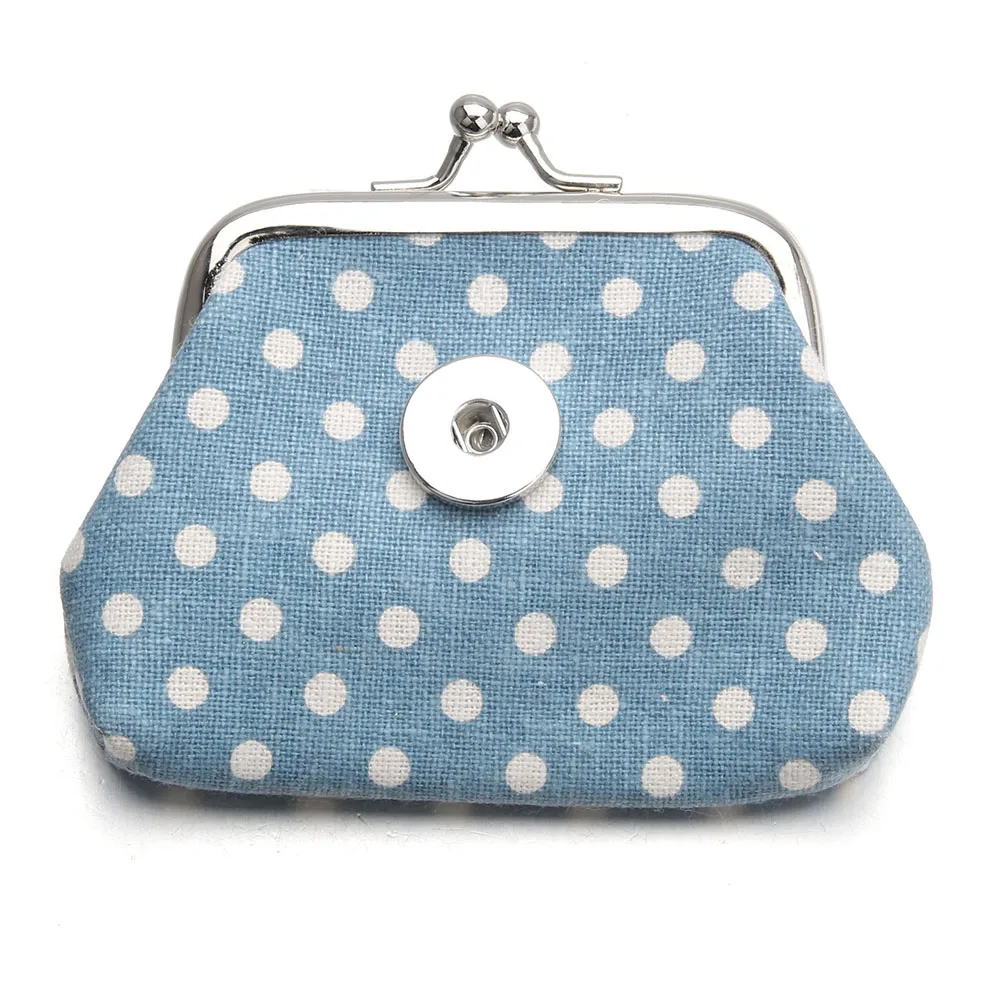 Винтажная сумка с защелкой 4 цвета 18 мм ювелирное изделие пуговицами кошелек для