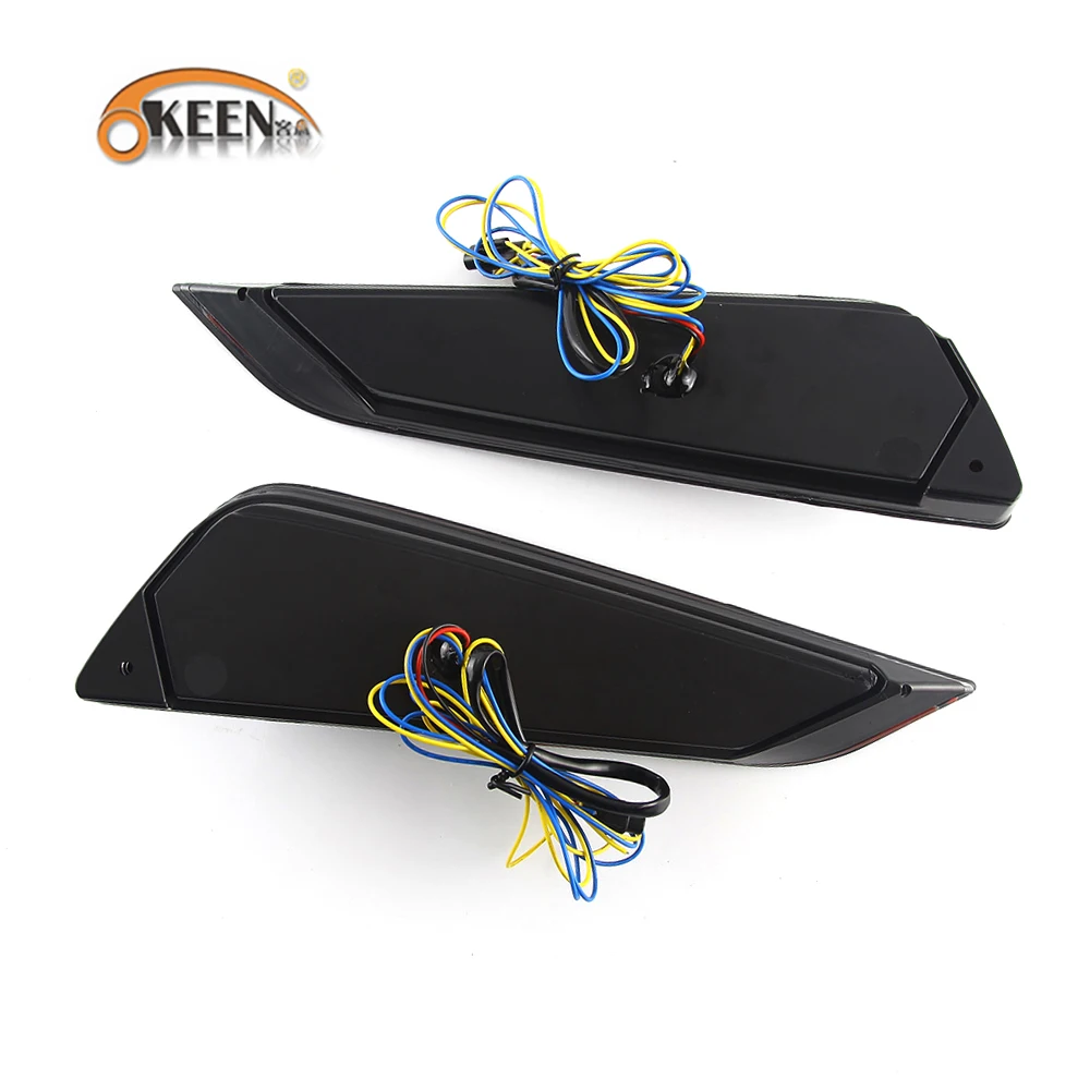 

2pcs Led DRL For MG 6 2016 2017 2018 Led Daytime Running Lights Yellow Turn Signal Light Blue Night Running Lamp Waterproof