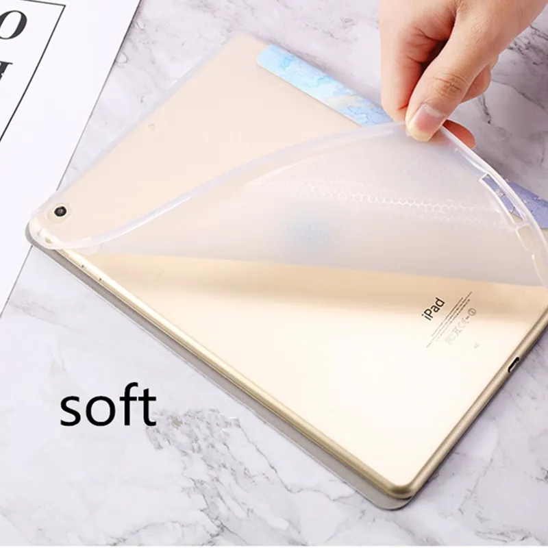 Новый чехол для iPad 9 7 2017/2018 тонкий Air 2 1 Pro 10 5 3 сложения|Чехлы планшетов и
