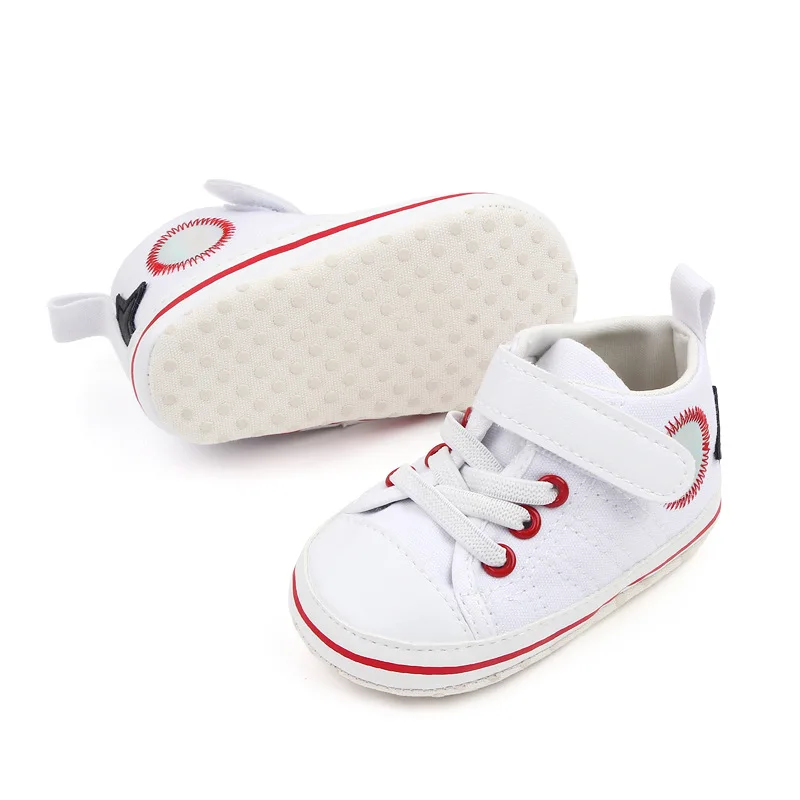 Детская кроватка с мягкой подошвой брендовая обувь для новорожденных девочек на