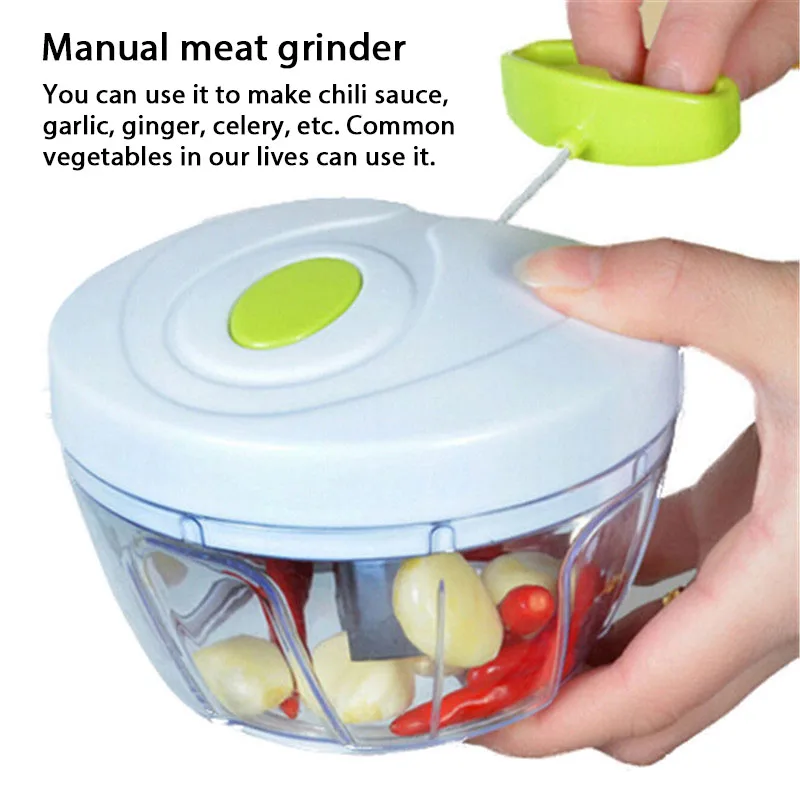

Многофункциональный высококачественный новый быстрый дизайн измельчитель овощей фруктов ручная мясорубка измельчитель чеснокорезка