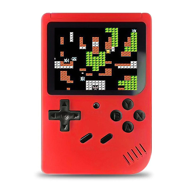 Портативная игровая консоль 400 игр Аккумулятор 1000 мАч ретро видео геймпад 2