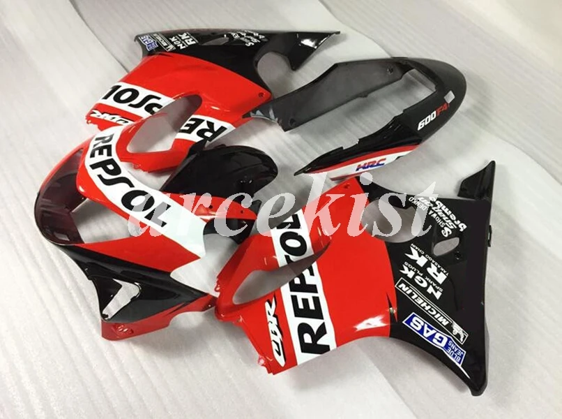 

Injection Mold New ABS Whole Fairings kit Fit for Honda CBR600F4 CBR 600 FS F4 1999 2000 99 00 Bodywork set Repsol