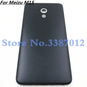 new metal battery door back cover housing case for meizu m15 lite m871h with power volume buttons free global shipping