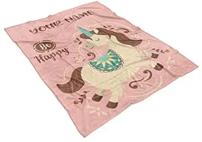 Online Coperta Da Tiro Personalizzata In Pile Unicorno E Sherpa Per Uomo, Donna, Bambino, Coperte Per Animali Domestici Abbinate Ai Bambini Biancheria Da Letto Perfetta O Come Regalo