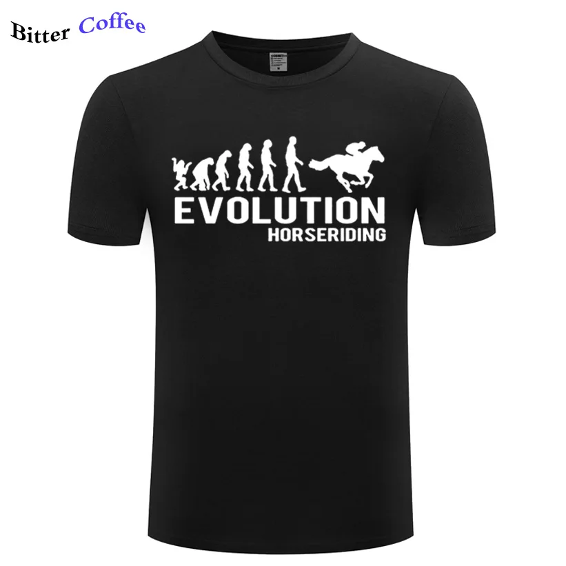 Футболка мужская с коротким рукавом персонализированная рубашка для верховой