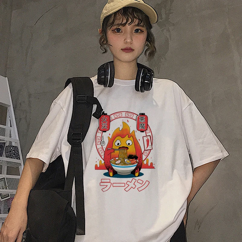 Новая женская футболка Harajuku, топ, Милая женская футболка с круглым вырезом, Корейская прямая почта, Панк принт, рубашка, одежда, странные вещи, готика