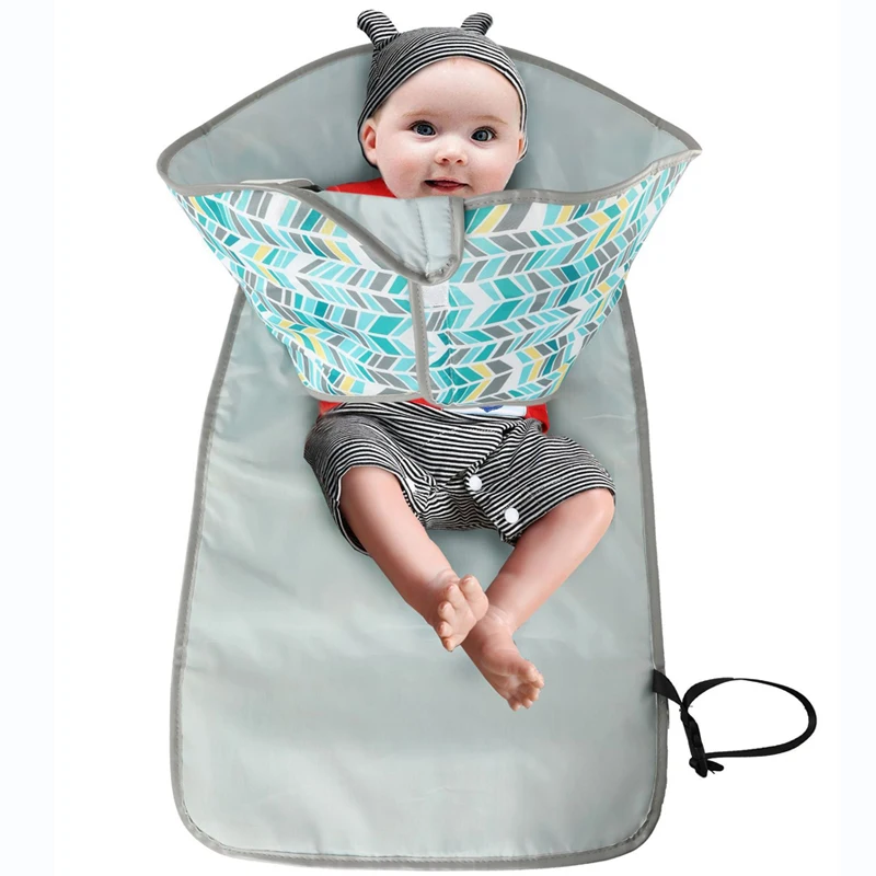 

Portable Diaper Changing Pad For Newborn Baby Foldable Outdoor Waterproof Changing Station Kit Travel Mat Cover Nappy Pads