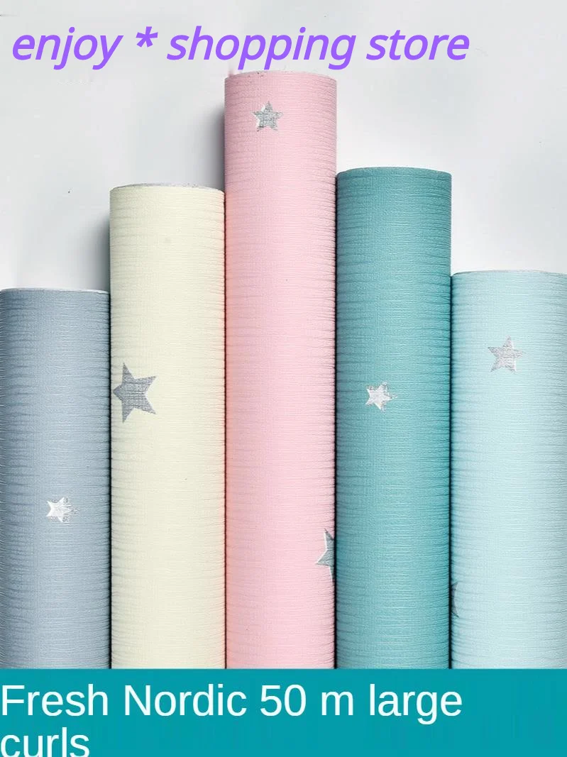 

Wallpaper Self Adhesive Waterproof Moisture Proof Bedroom Warm Wallpaper Background Wall Living Room Decorative Wall Sticker