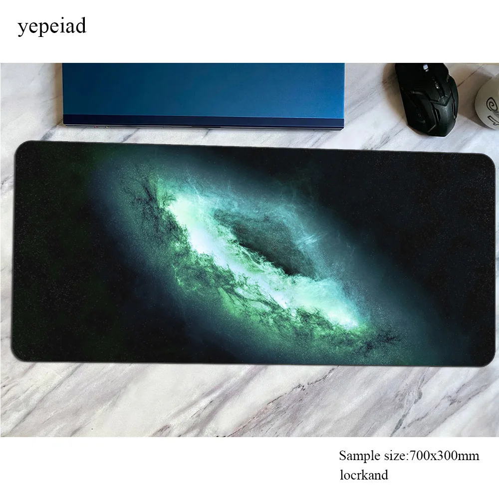 Черный отверстие коврик для мыши 70x30 см коврики 3d и игровых аксессуаров по