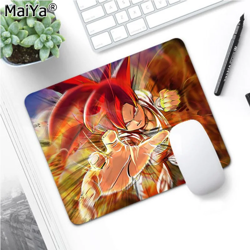Maiya New Design Dragon Ball z Goku Dragon Ball Durable Rubber Mouse Mat Pad Free Shipping Large Mouse Pad Keyboards Mat - Цвет: Not Lock Edge20x25cm
