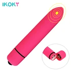 IKOKY мощный 10 скоростной вибратор мини- вибратор пули форме водонепроницаемый массажер вибрирующий секс игрушки игрушки для взрослых вагина массажер секс игрушки для женщин вибраторы для женщин взрослых