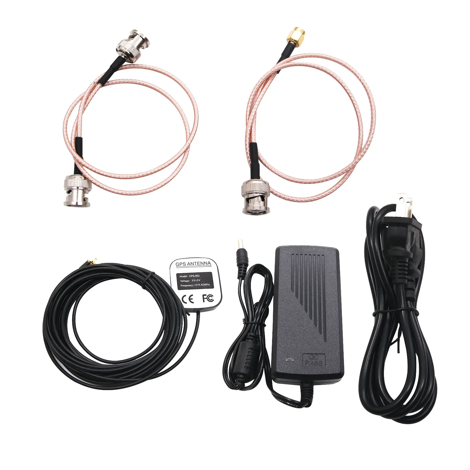 

OCXO GPSDO 10MHz Square Wave Sine Wave GPS Clock GPS Disciplined Oscillator with White Screen+UTC