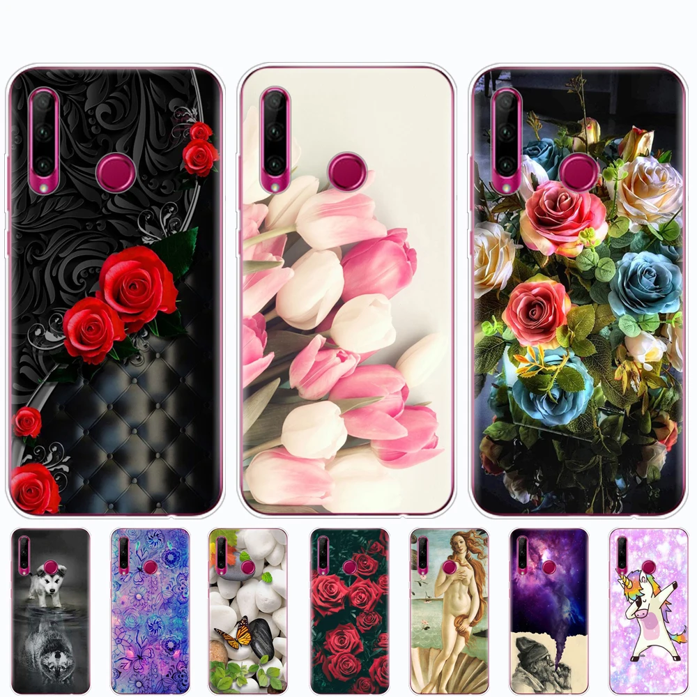 For Honor 10i Case HRY-LX1T bumper Silicone soft tpu Cover Phone Huawei Honor10i 10 i 6.21 inch bag | Мобильные телефоны и