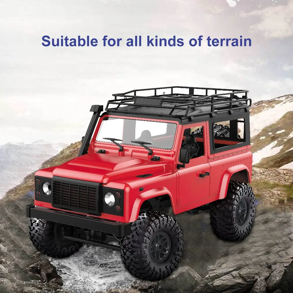 

1:12 MN-90 RC Crawler Car 2.4G 4WD Remote Control Big Foot Off-road Crawler Military Vehicle Model RTR Remote Control Truck Toys
