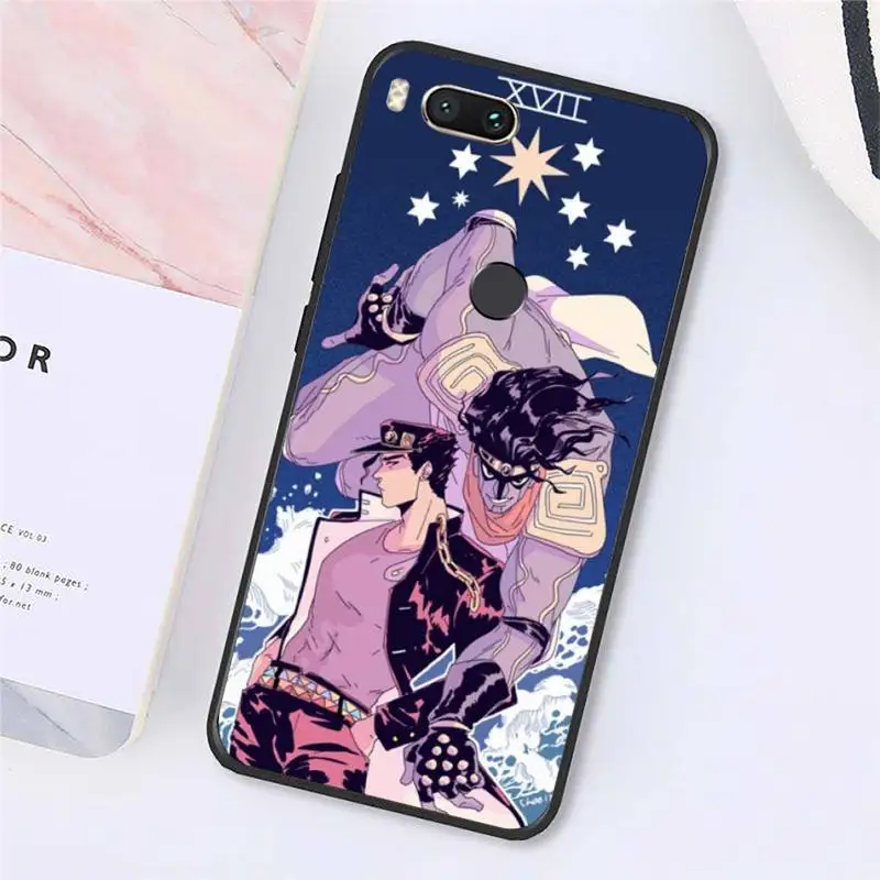 

JoJo's Bizarre Adventure JoJo Anime Phone Case For Xiaomi Redmi note 7 8 9 t max3 s 10 pro lite cover funda coque shell