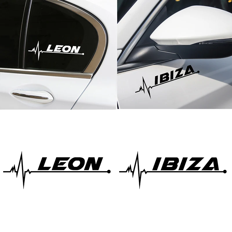 1 шт. Автомобильная Спортивная Наклейка Стикер оконные двери Украшение для Seat Leon