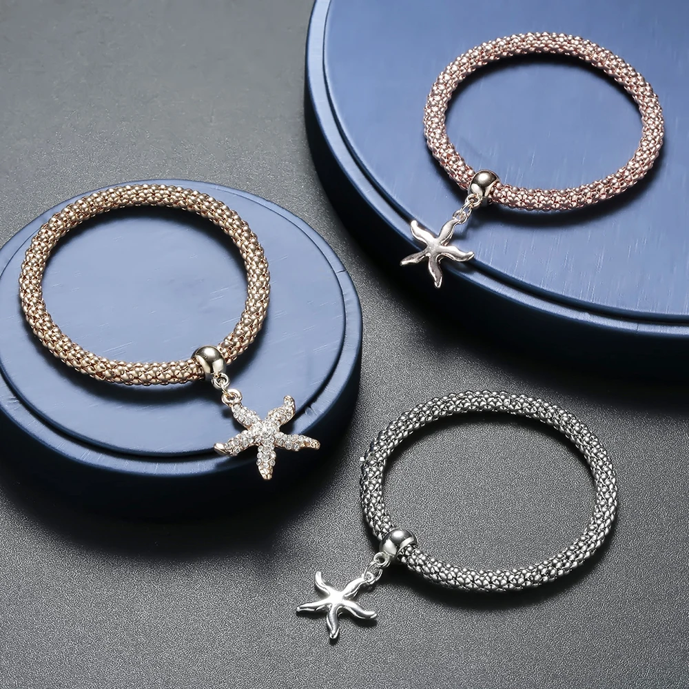 Модные Многослойные браслеты и Обручи из 3 предметов Винтажный Золотой браслет с