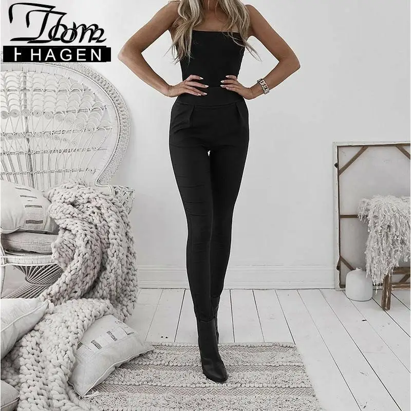 Осенне-зимние модные сексуальные черные брюки-Капри из искусственной кожи на