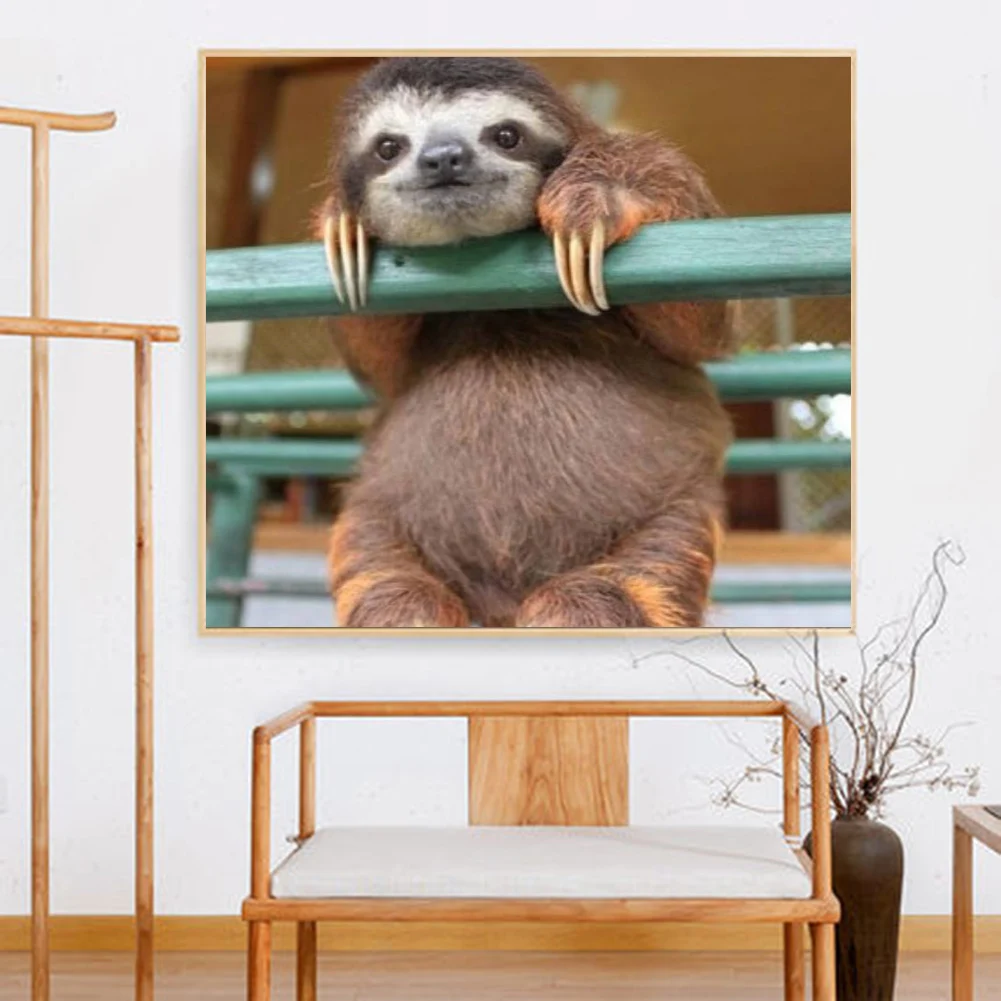 5d алмазная живопись Ленивец вышивка сделай сам Алмазная мозаика каола животные