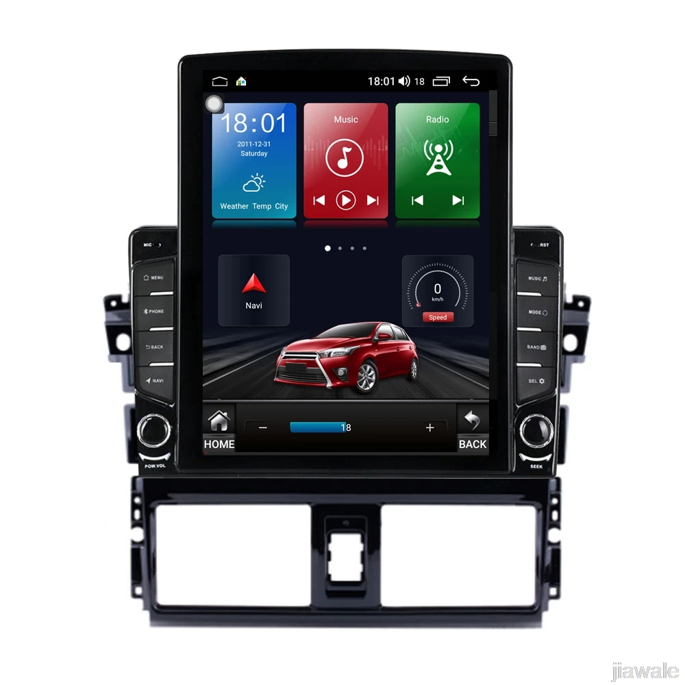 9 7 &quotocta core tesla style вертикальный экран Android 10 Автомобильный GPS стерео Мультимедиа