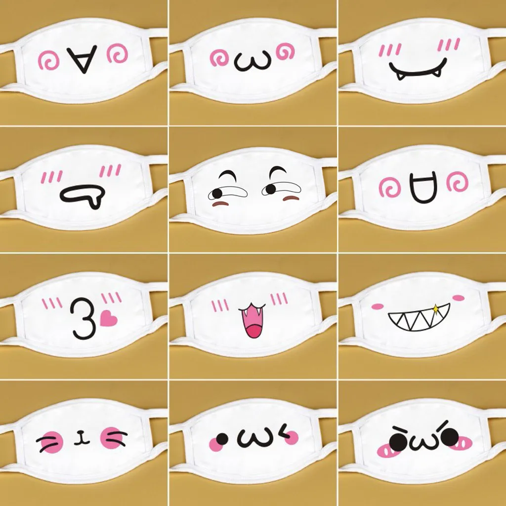 Рождественская черная маска для лица Хэллоуина многоразовые Маски унисекс