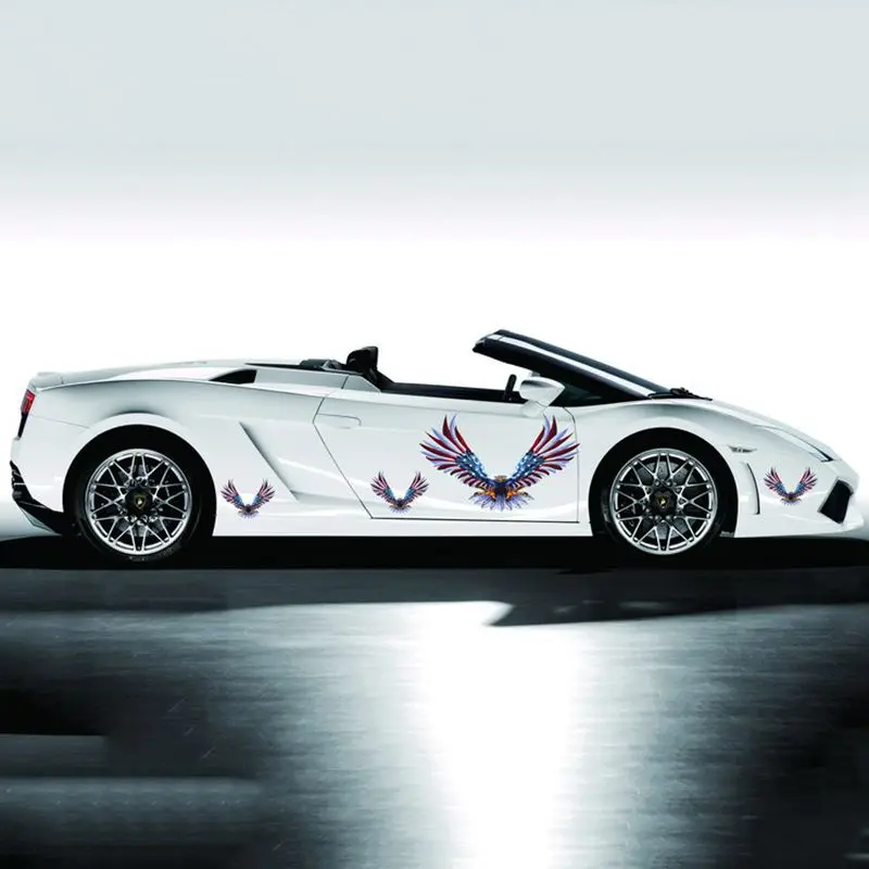 1 комплект/4 шт. наклейки на автомобиль Летающий ястреб|Наклейки автомобиль| |