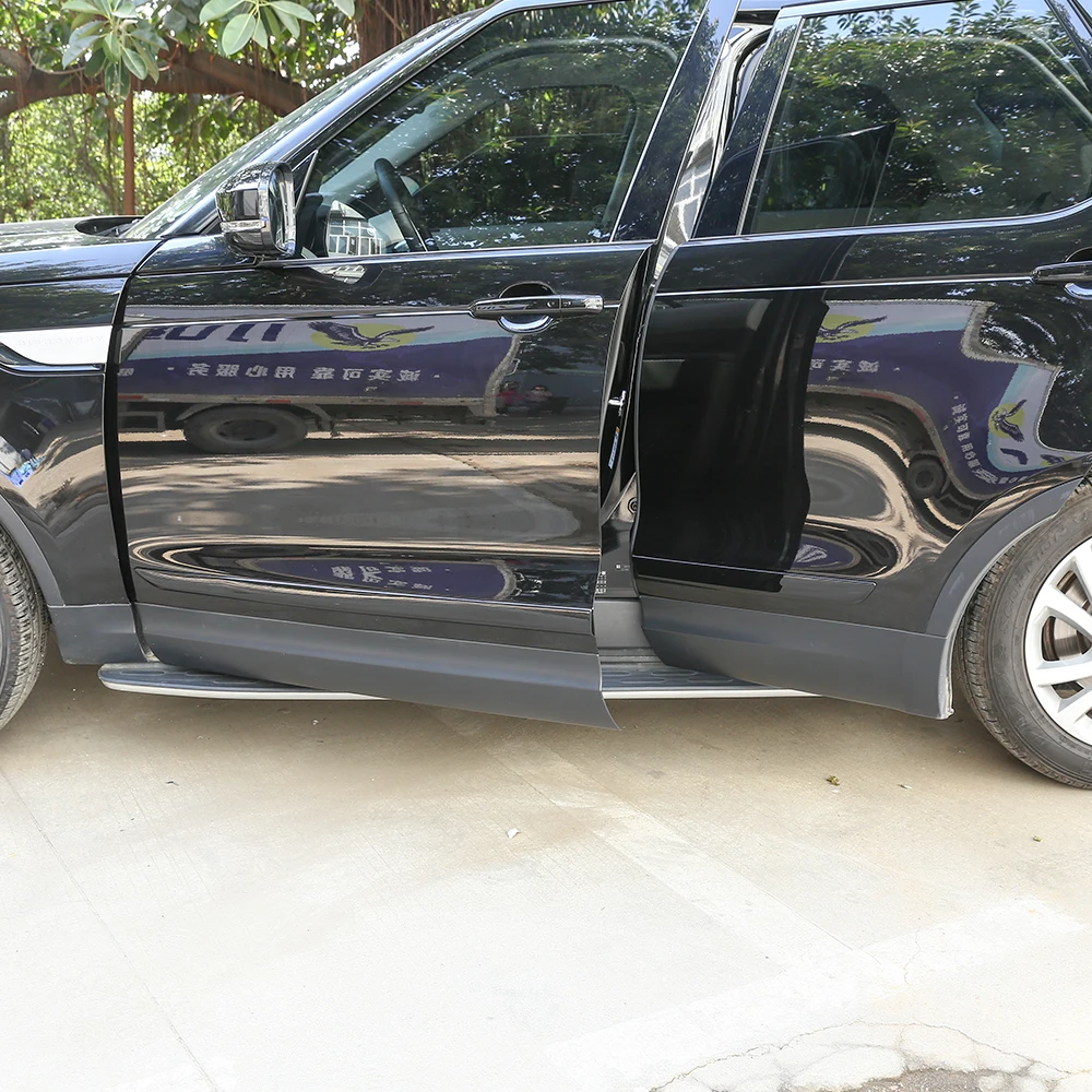 Car Accessories Exteror Door Decoration Protection Strips Trims For Land Rover Discovery 5 LR5 L462 2017-2018 Piano Black 4 Pcs |