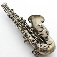 new product promotion french salma 54 e flat alto saxophone instrument pipe antique copper mouth mouth box gift pack