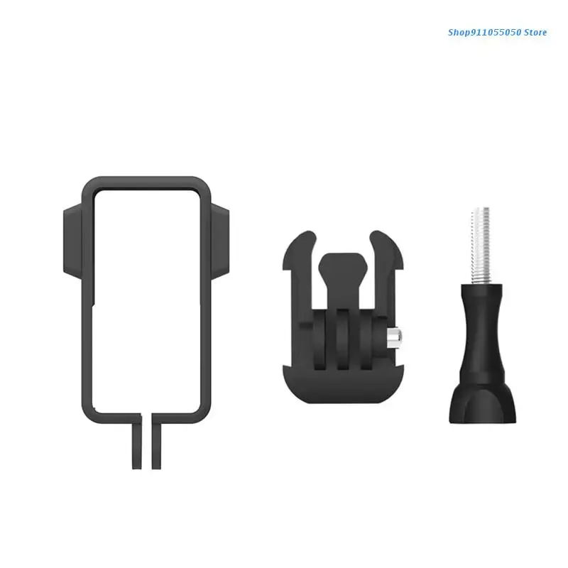 

C5AB Action Camera Cage Video Shooting Cage for dji Action 2 Camera Filming Vlogger