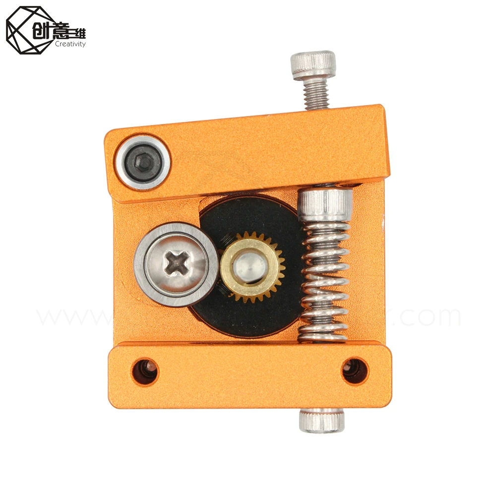 Креативный 3D принтер Алюминиевый Экструдер Mk8 для экструдера Ender 3 CR10 CR 10S PRO RepRap 1 75