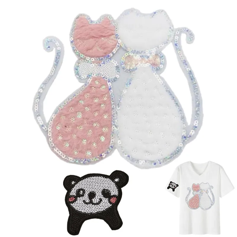 Нашивка для кошек плюшевая аппликация аксессуары одежды байкерские нашивки