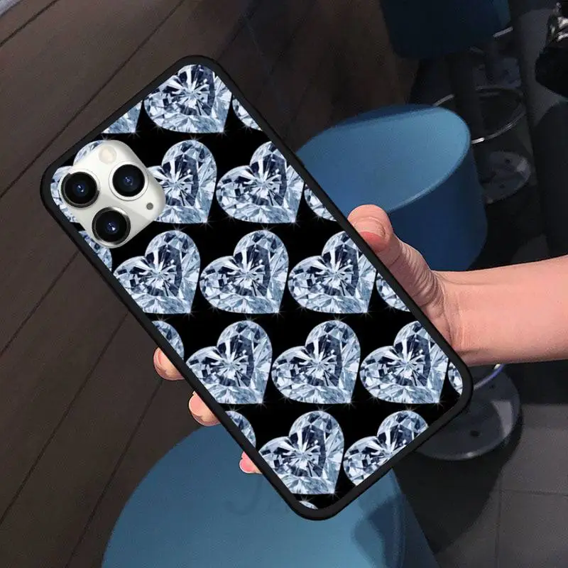 

Beautiful Diamond Holy noble Firm courageous Phone Case for iPhone 11 12 pro XS MAX 8 7 6 6S Plus X 5S SE 2020 XR Soft silicone
