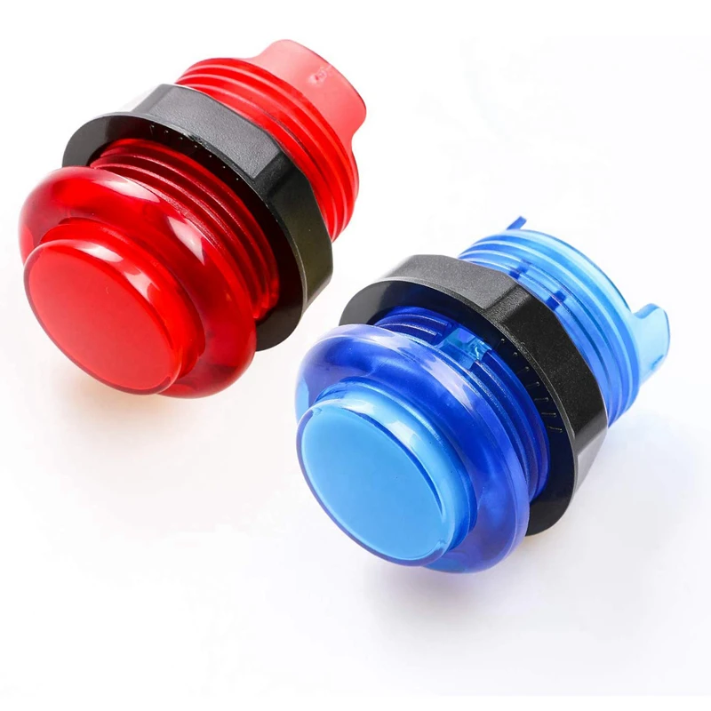 2 плеер светодиодный Аркады набор &quotсделай сам&quot для USB MAME ПК игры DIY &amp Raspberry Pi