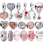 Подвески из серебра 925 пробы в виде сердца