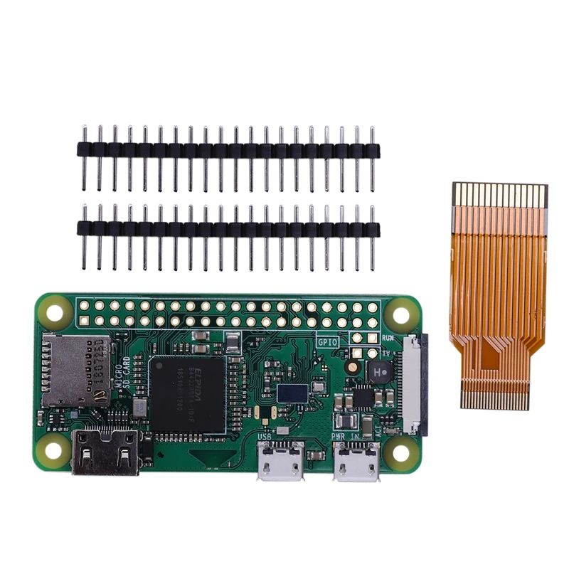 Для Raspberry Pi Zero/Zero W Плата комплект с 1 ГГц 512 МБ RAM Версия 3 Zero чехол GPIO Pin радиаторы