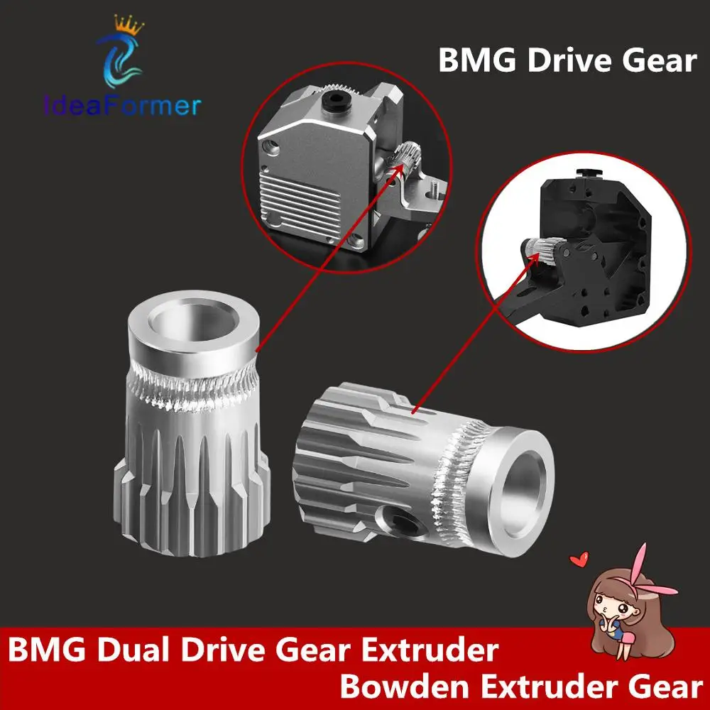 BMG двухприводная Шестерня экструдер приводная клонированная Btech