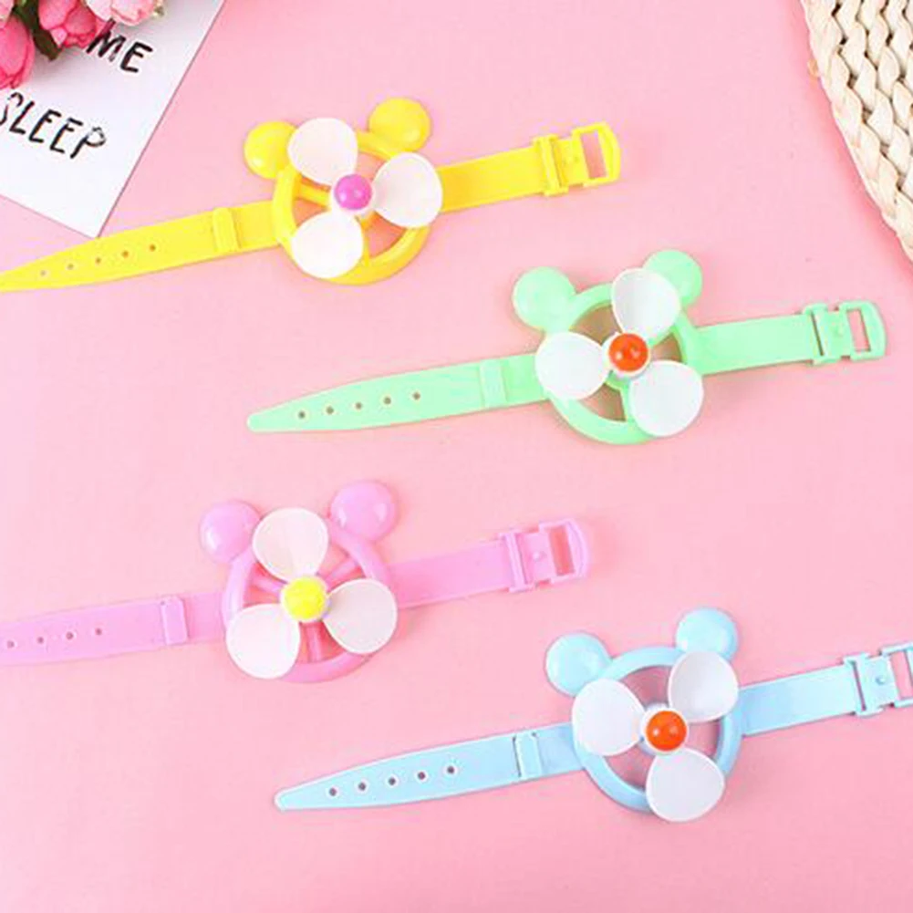 Для детей партия из 5 пар слэп-браслеты ветряная мельница игрушка подарок на день