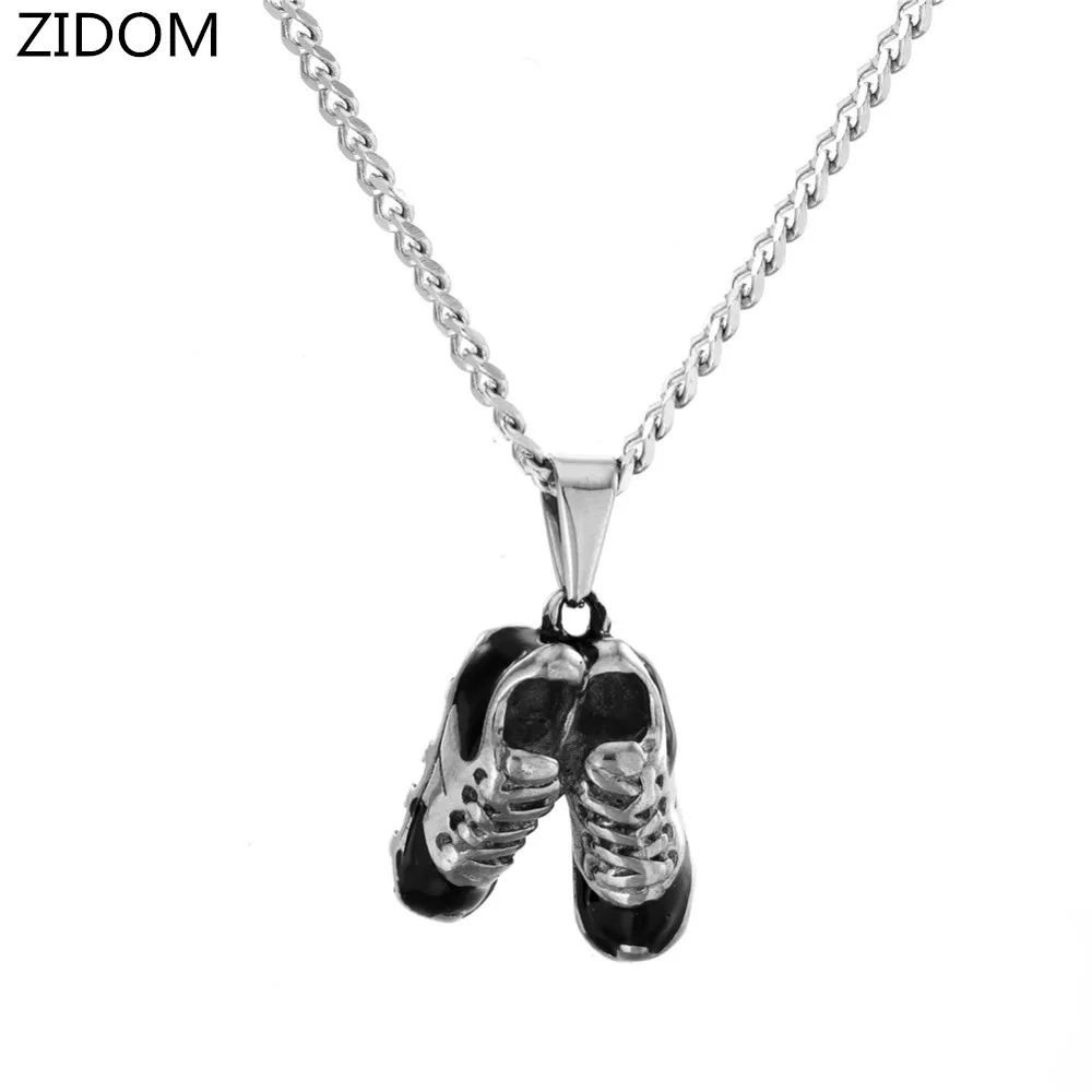 Новинка 2018 спортивная обувь из нержавеющей стали в стиле хип хоп ожерелья с